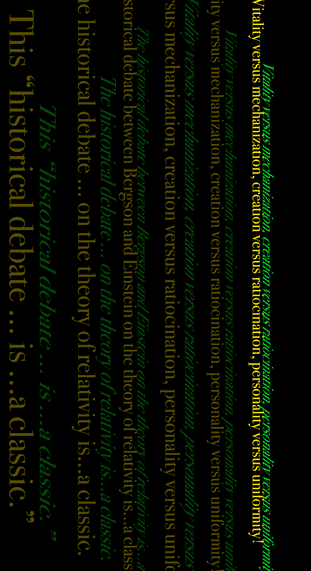 "Einstein and Bergson, - Arguments - GIF Theater, image 9