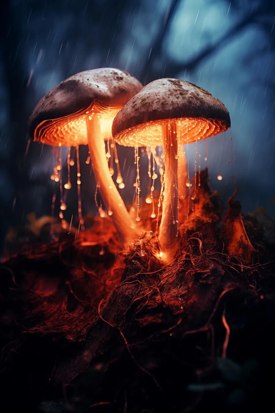 About burning the moon, or about what love is, or about broken and complete hallucinations.