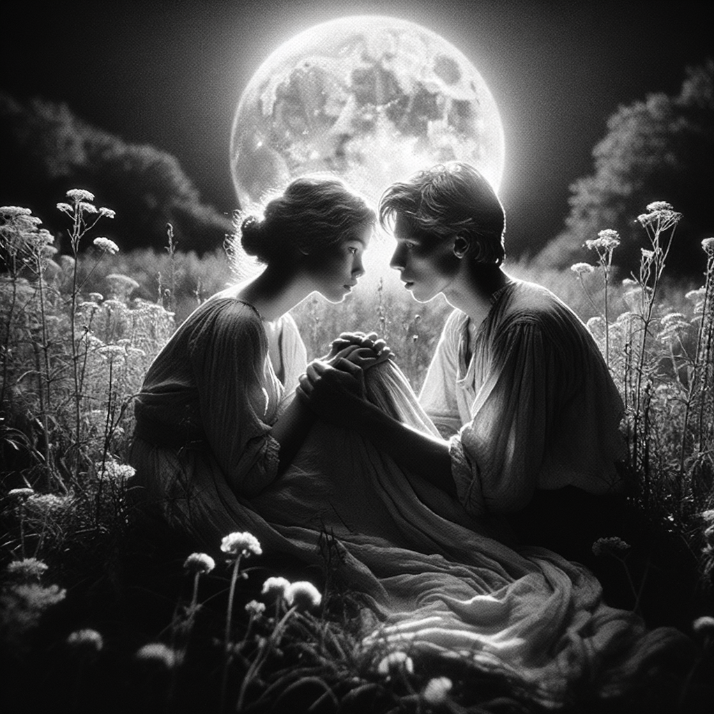 About burning the moon, or about what love is, or about broken and complete hallucinations.